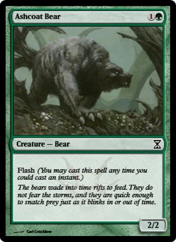 Ashcoat Bear
