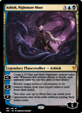 Ashiok, Nightmare Muse [Theros Beyond Death Prerelease Promos]