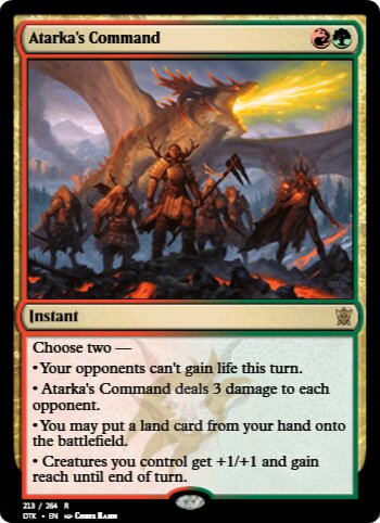 Atarka's Command
