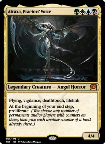 Atraxa, Praetors' Voice