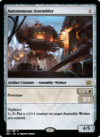 Autonomous Assembler
