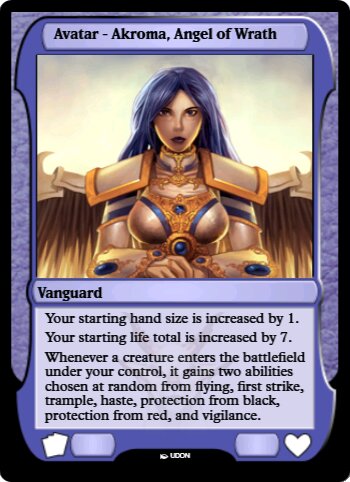 Avatar - Akroma, Angel of Wrath