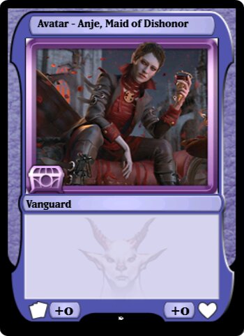 Avatar - Anje, Maid of Dishonor
