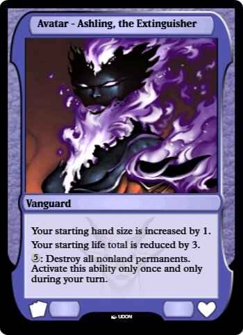 Avatar - Ashling, the Extinguisher