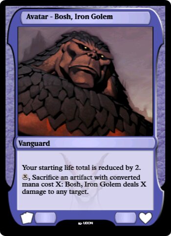Avatar - Bosh, Iron Golem