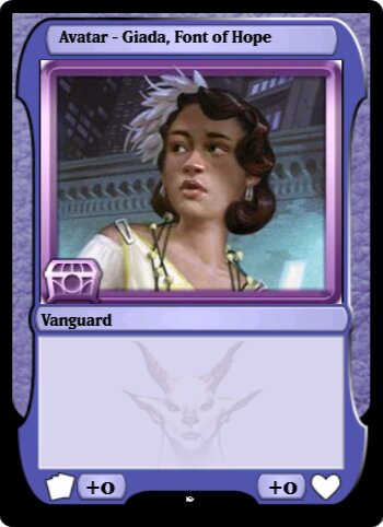Avatar - Giada, Font of Hope