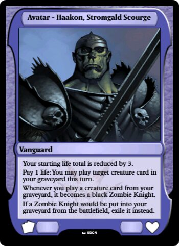 Avatar - Haakon, Stromgald Scourge