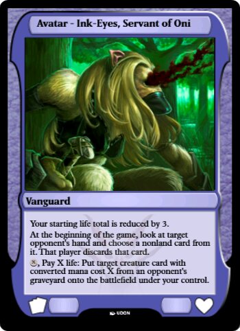 Avatar - Ink-Eyes, Servant of Oni