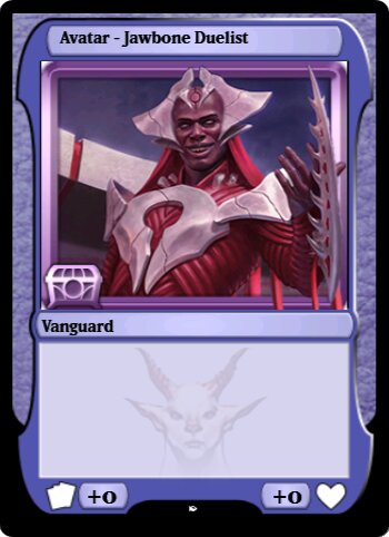 Avatar - Jawbone Duelist