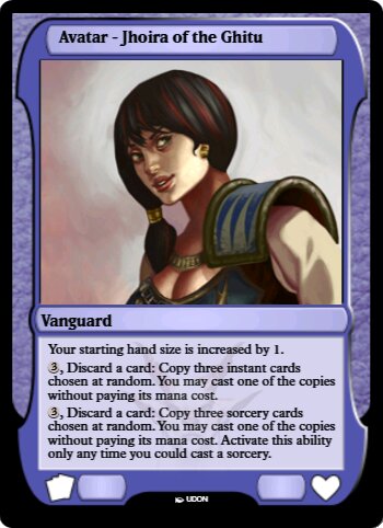 Avatar - Jhoira of the Ghitu