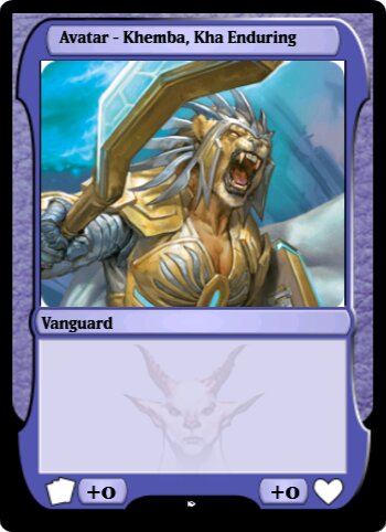 Avatar - Khemba, Kha Enduring