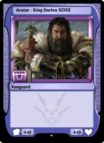 Avatar - King Darien XLVIII