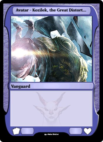 Avatar - Kozilek, the Great Distortion