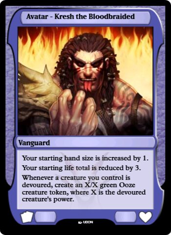 Avatar - Kresh the Bloodbraided