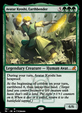 Avatar Kyoshi, Earthbender