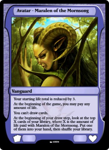 Avatar - Maralen of the Mornsong