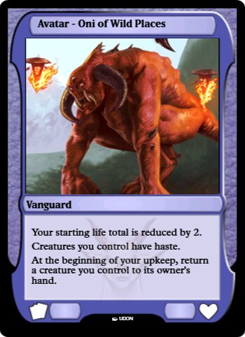 Avatar - Oni of Wild Places