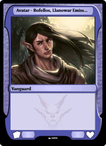 Avatar - Rofellos, Llanowar Emissary