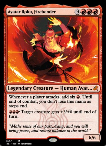 Avatar Roku, Firebender