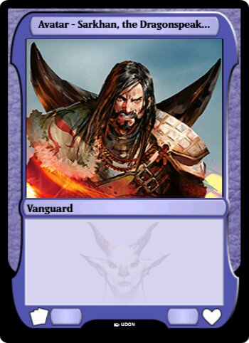 Avatar - Sarkhan, the Dragonspeaker