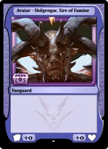 Avatar - Shilgengar, Sire of Famine