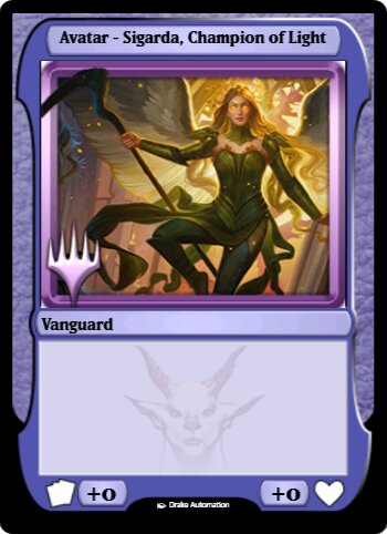 Avatar - Sigarda, Champion of Light