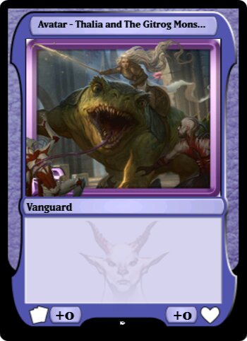 Avatar - Thalia and The Gitrog Monster
