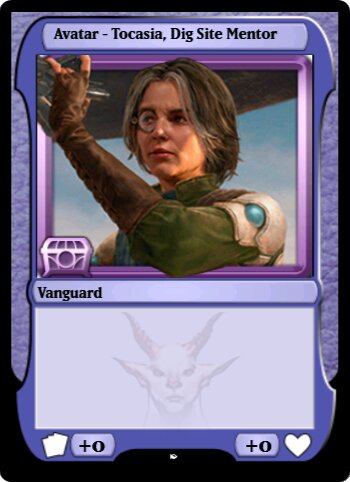Avatar - Tocasia, Dig Site Mentor