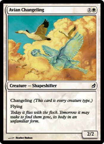 Avian Changeling