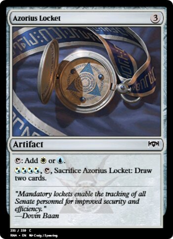 Azorius Locket