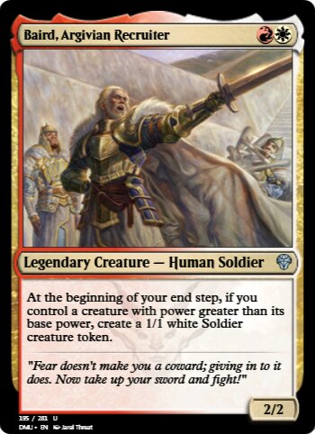 Baird, Argivian Recruiter