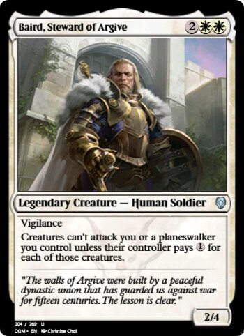 Baird, Steward of Argive