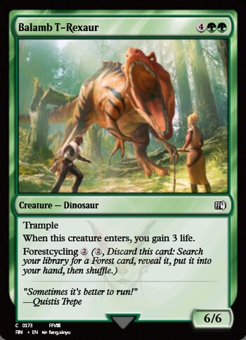 Balamb T-Rexaur