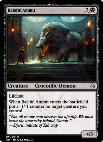 Baleful Ammit