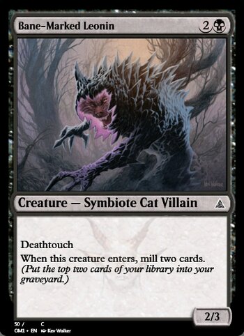 Bane-Marked Leonin