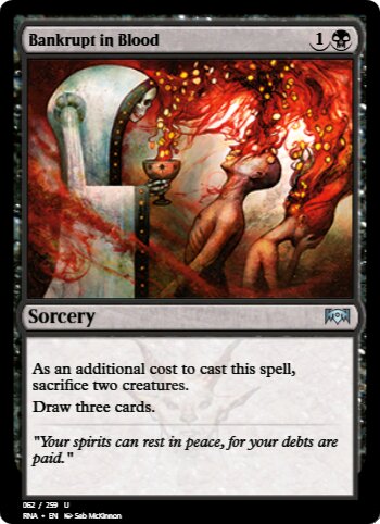 Bankrupt in Blood
