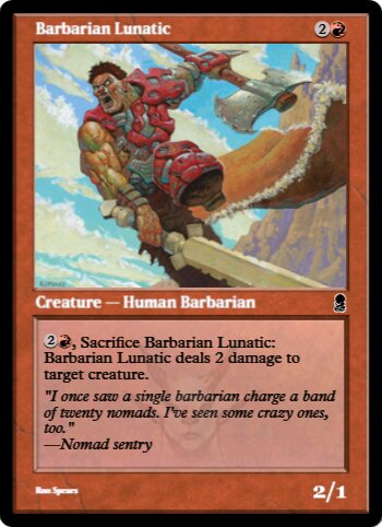Barbarian Lunatic