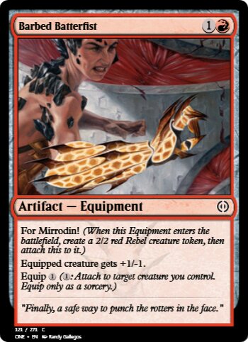 Barbed Batterfist