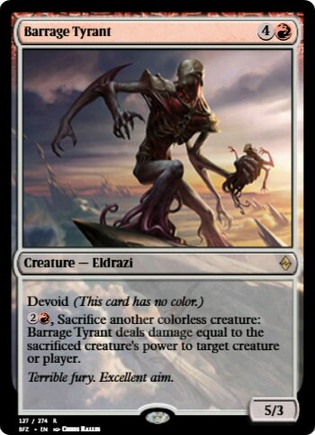 Barrage Tyrant