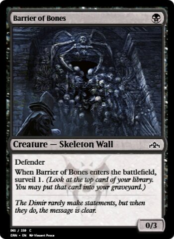 Barrier of Bones