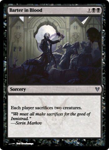 Barter in Blood