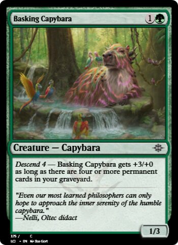 Basking Capybara