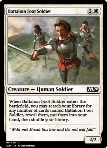 Battalion Foot Soldier