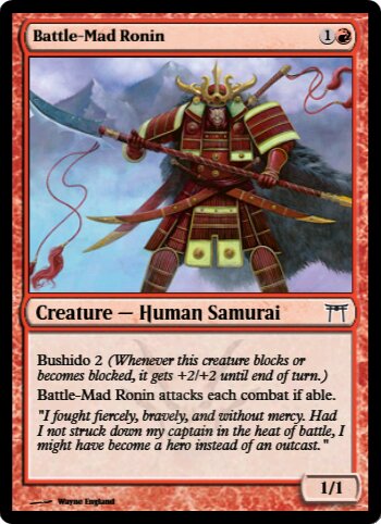 Battle-Mad Ronin