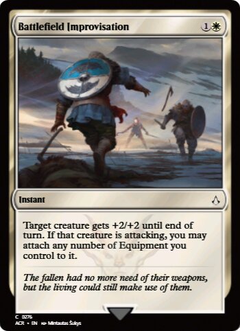 Battlefield Improvisation