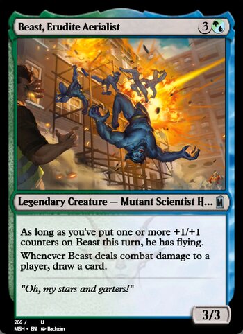 Beast, Erudite Aerialist