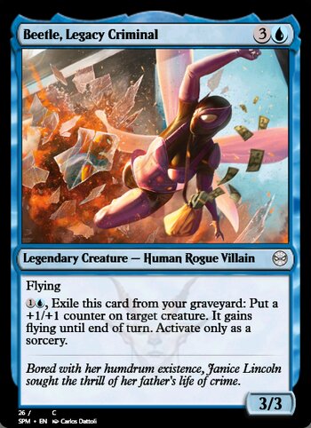 Beetle, Legacy Criminal