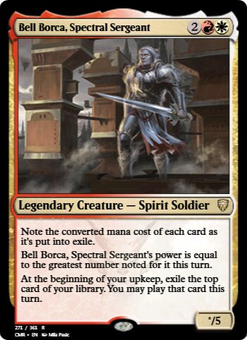 Bell Borca, Spectral Sergeant
