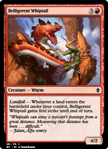 Belligerent Whiptail