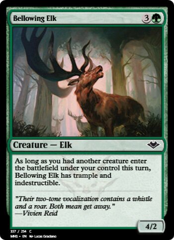 Bellowing Elk